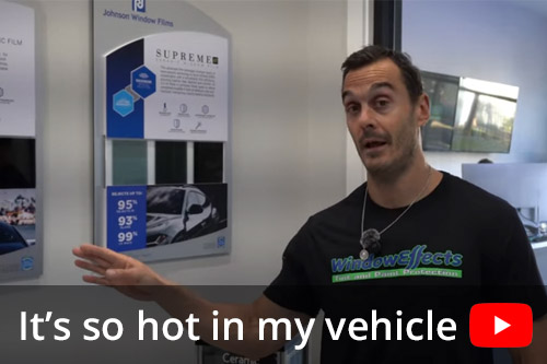 It's too hot in my vehicle